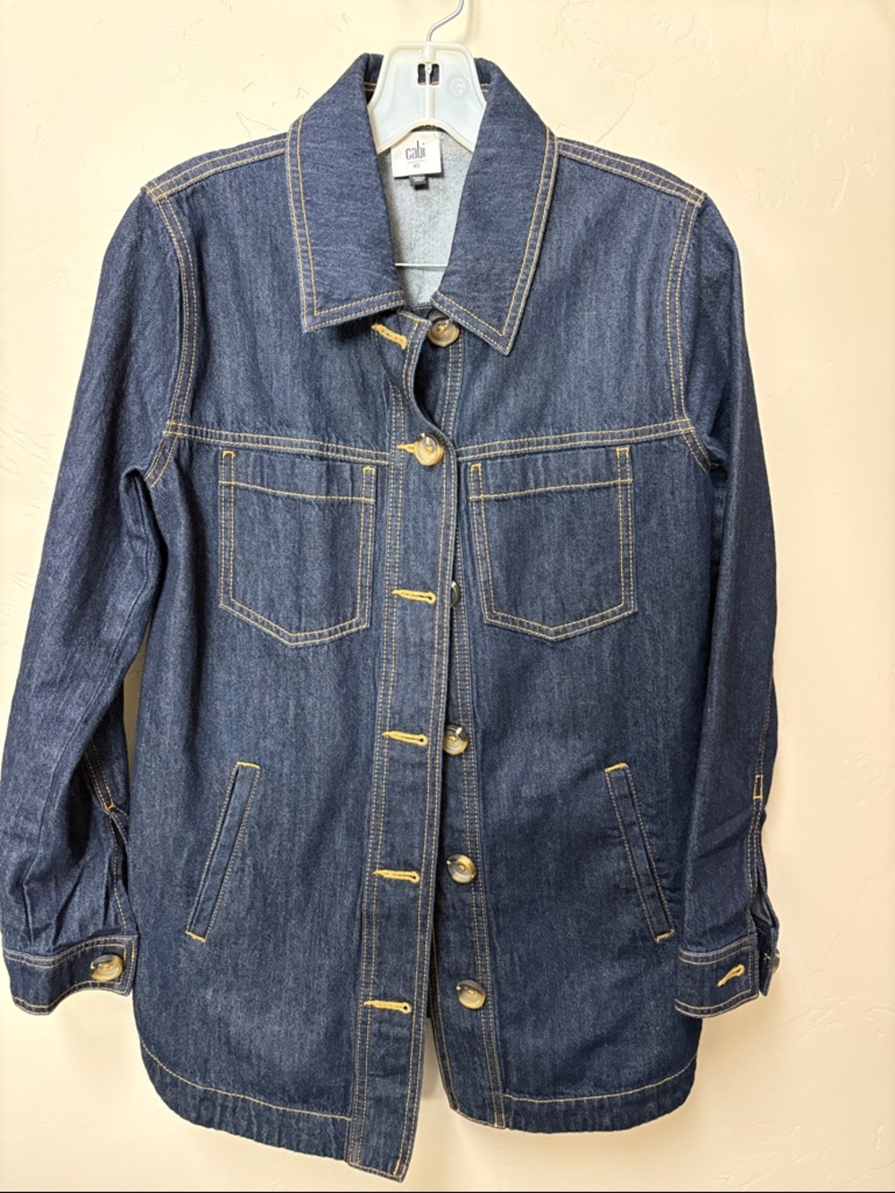 Cabi Freedom dark denim jacket